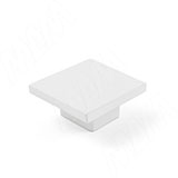 Ручка-кнопка 16мм белый матовый