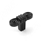 Ручка-кнопка черный матовый