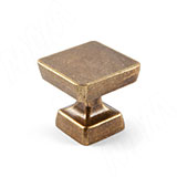 Ручка-кнопка бронза состаренная