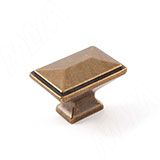 Ручка-кнопка бронза состаренная