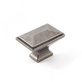 Ручка-кнопка серебро состаренное