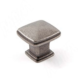 Ручка-кнопка серебро состаренное