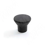 Ручка-кнопка D24мм черный матовый