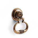 Ручка-капля бронза состаренная