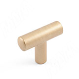 Ручка-кнопка золото матовое