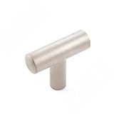 Ручка-кнопка никель матовый