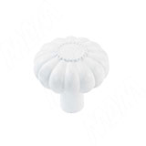 Ручка-кнопка белый матовый