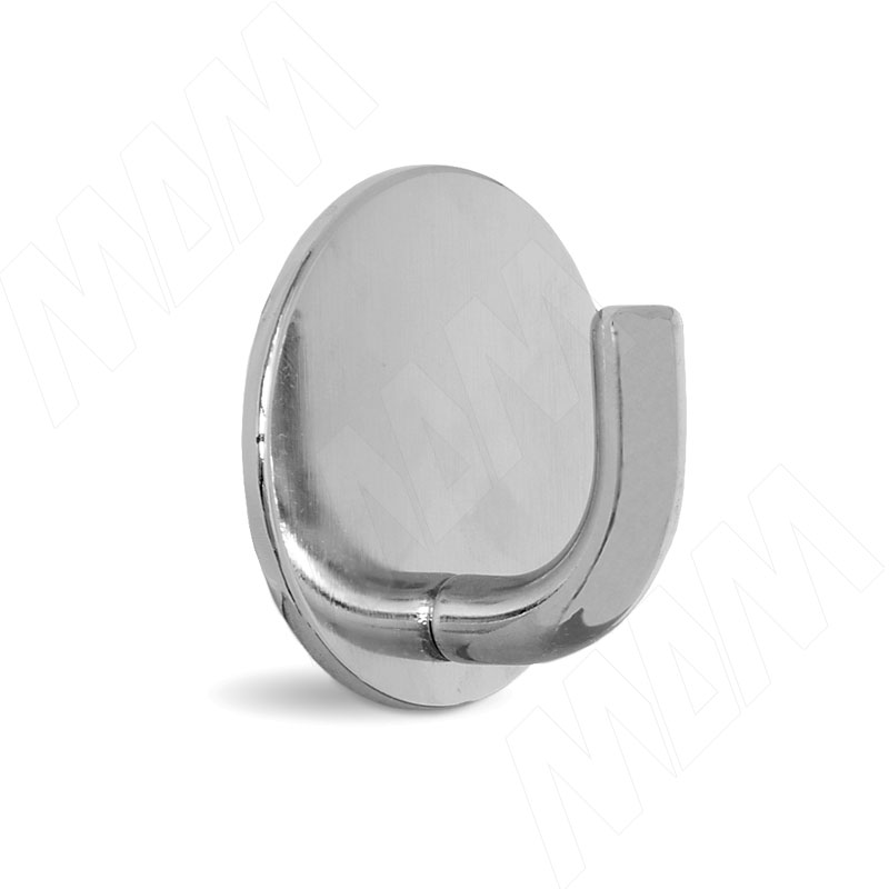 Крючок однорожковый хром фото товара 1 - PA.0261.CL