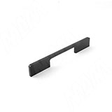 Профиль-ручка 128/160мм (L=192мм) черный матовый