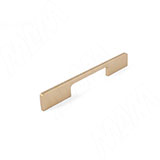 Профиль-ручка 128/160мм (L=192мм) золото матовое