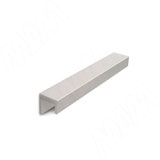 Профиль-ручка 128мм алюминий матовый