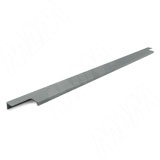 Профиль-ручка L=596мм крепление саморезами графит (краска)