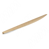 Профиль-ручка L=896мм крепление саморезами золото матовое (краска)