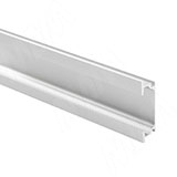 Профиль-ручка крепление саморезами алюминий матовый (анод), L-3000мм