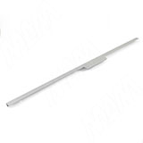 Профиль-ручка 896мм крепление саморезами алюминий матовый