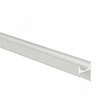 Профиль-ручка крепление саморезами алюминий матовый (анод), L-3000мм