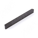 Профиль-ручка 160мм (L=180мм) черный матовый (краска RAL9005)