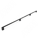 Ручка-рейлинг 352мм (L=1428мм) черный матовый