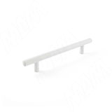 Ручка-рейлинг 128мм белый матовый