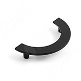 Ручка-скоба 132мм черный матовый