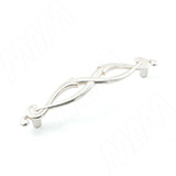 Ручка-скоба 96мм серебро Венецианское