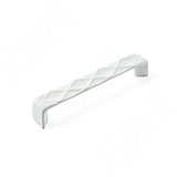 Ручка-скоба 128мм белый матовый