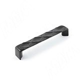 Ручка-скоба 128мм черный матовый