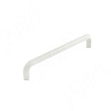 Ручка-скоба 160мм белый матовый