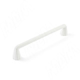Ручка-скоба 160мм белый матовый