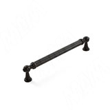 Ручка-скоба 160мм черный матовый