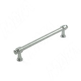 Ручка-рейлинг 160мм хром матовый