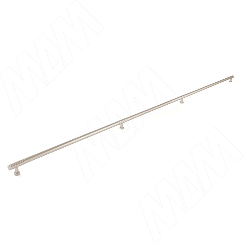 Ручка-рейлинг 1800мм никель матовый фото товара 1 - WMN.884.1800.6B6B