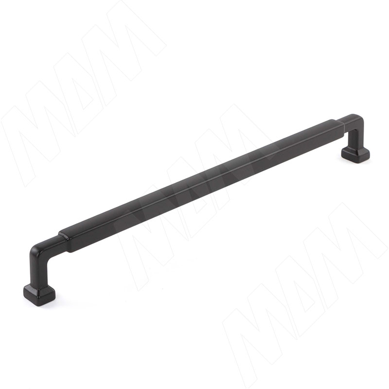 Ручка-скоба 256мм черный матовый фото товара 1 - WMN.894.256.00N4