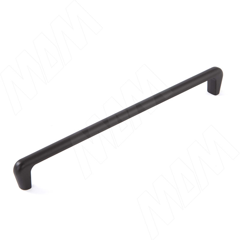 Ручка-скоба 224мм черный матовый фото товара 1 - WMN.895.224.00N4