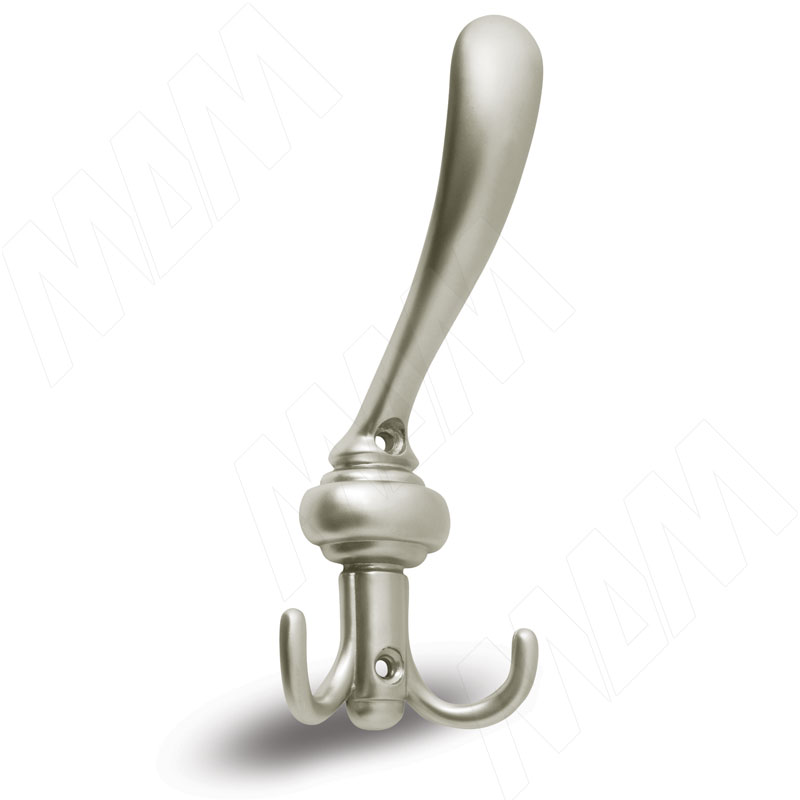 Крючок трехрожковый никель матовый фото товара 1 - WP6506