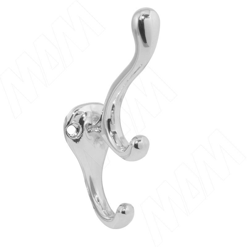 Крючок трехрожковый хром фото товара 1 - WP6804