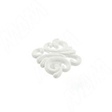 Ручка-кнопка белый матовый