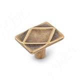 Ручка-кнопка бронза состаренная