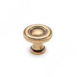 Ручка-кнопка D25мм бронза Орваль