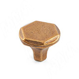 Ручка-кнопка D30мм бронза Орваль