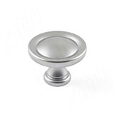 Ручка-кнопка D31мм хром матовый