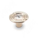 Ручка-кнопка D31мм золото с кристаллами 2044K.17