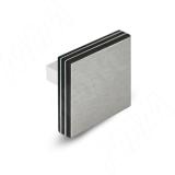 Ручка-кнопка 16мм металлик 60.5050.SS