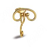 Крючок двухрожковый бронза состаренная 7707B00.21OV