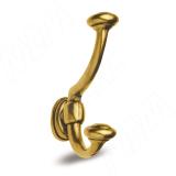 Крючок двухрожковый бронза состаренная 7711000.21OV