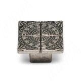 SPARTA Ручка-кнопка серебро состаренное A-1434.G35