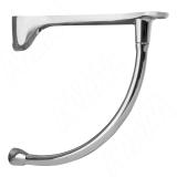 Менсолодержатель для деревянных полок L-230 мм, хром (2 шт.) AZ.095.CL