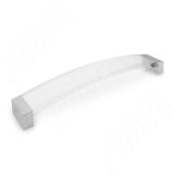 Ручка-скоба 192мм хром/пластик прозрачный BH.84.192.CRCL