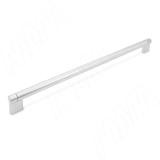 OHIO Ручка-рейлинг 384мм хром матовый C-1389-384.G6