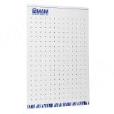 Экспозитор настенный 450х700х5мм белый пластик, с логотипом МДМ ЭКСП.СТЕН.450/700МДМ